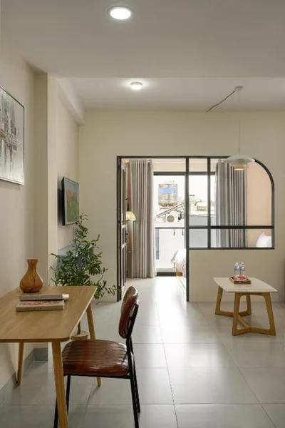 Apartamento de un dormitorio con balcón — DKA - Võ Thị Sáu