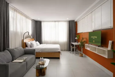 Apartamento de un dormitorio con vistas a la ciudad — DKA - Võ Thị Sáu
